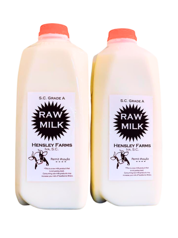 Hensley Raw Milk 1/2 and 1 Gal - Image 2