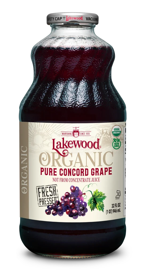 Organic Pure Concord Grape Juice | 32oz